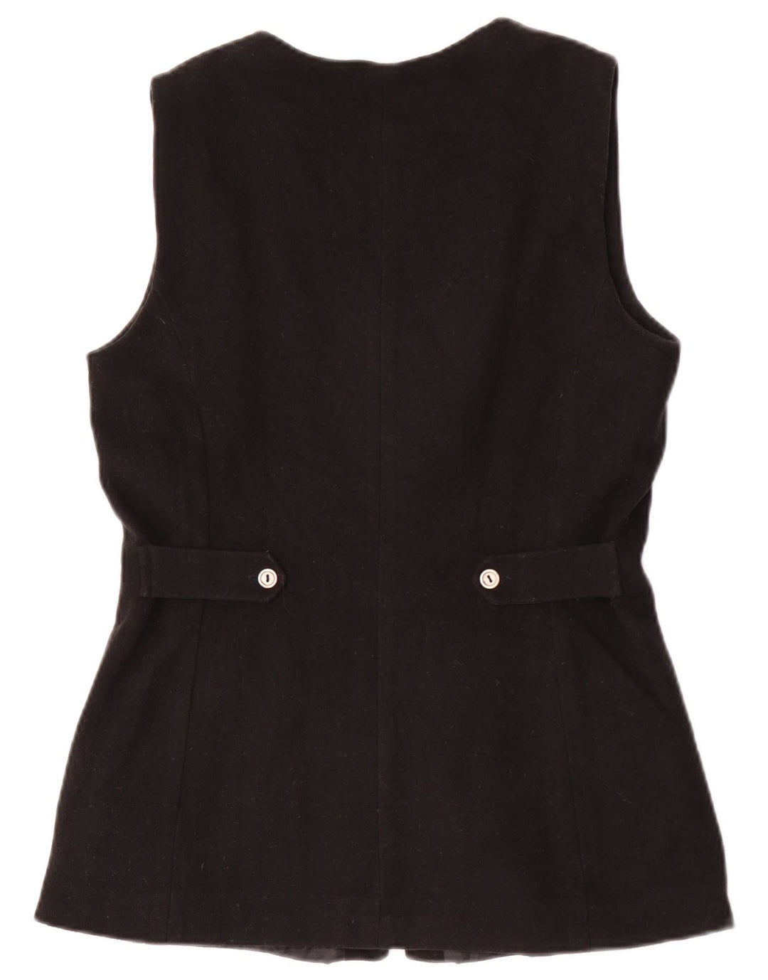 Gilet Vintage pentru femei EU 36 Mic Negru Acrilic