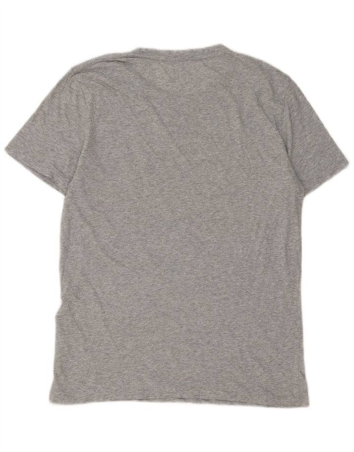 Tricou pentru bărbați All Saints Top din bumbac cu pete gri mediu