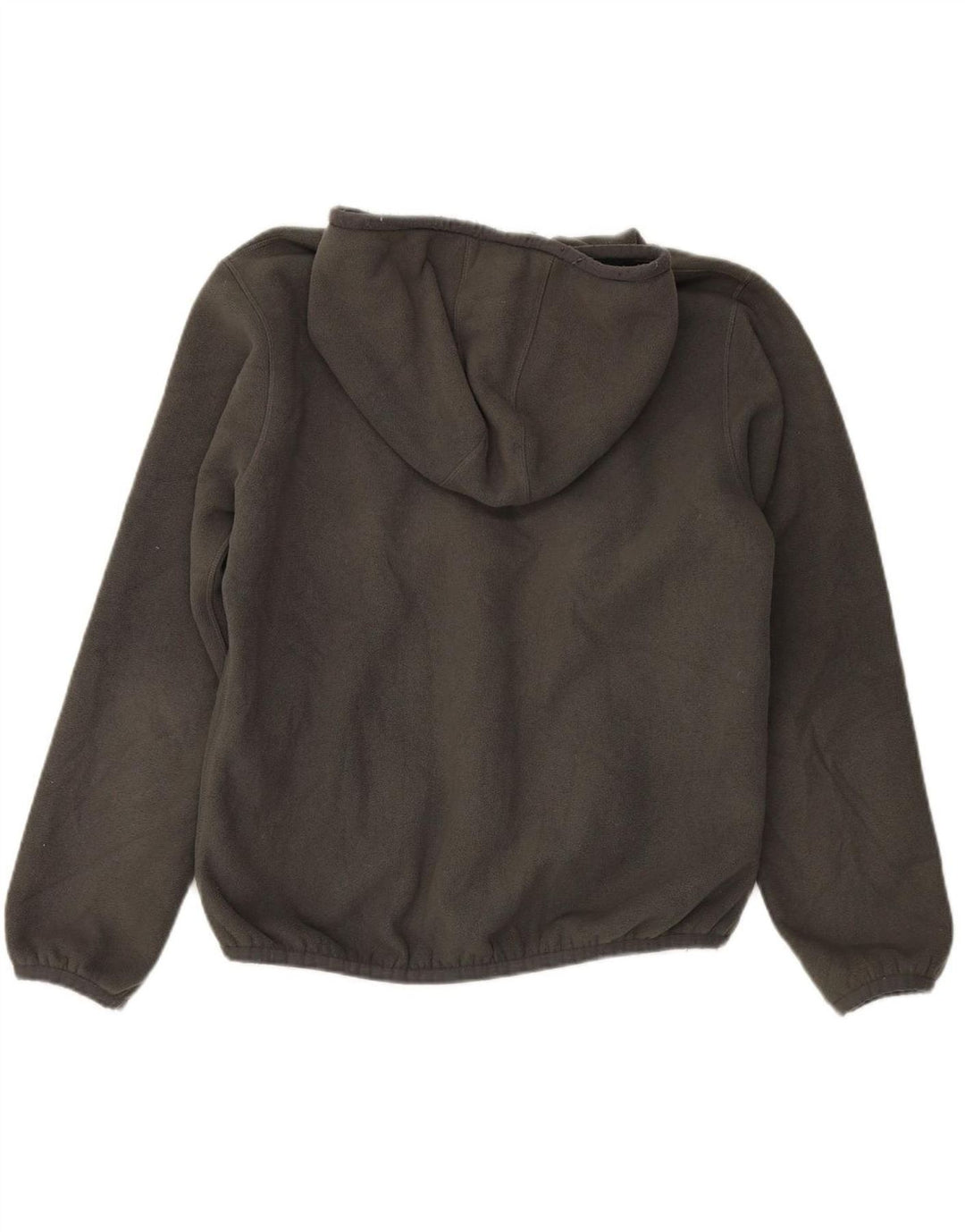 K-WAY Womens Fleece Reversible Jacket UK 16 Large Grey