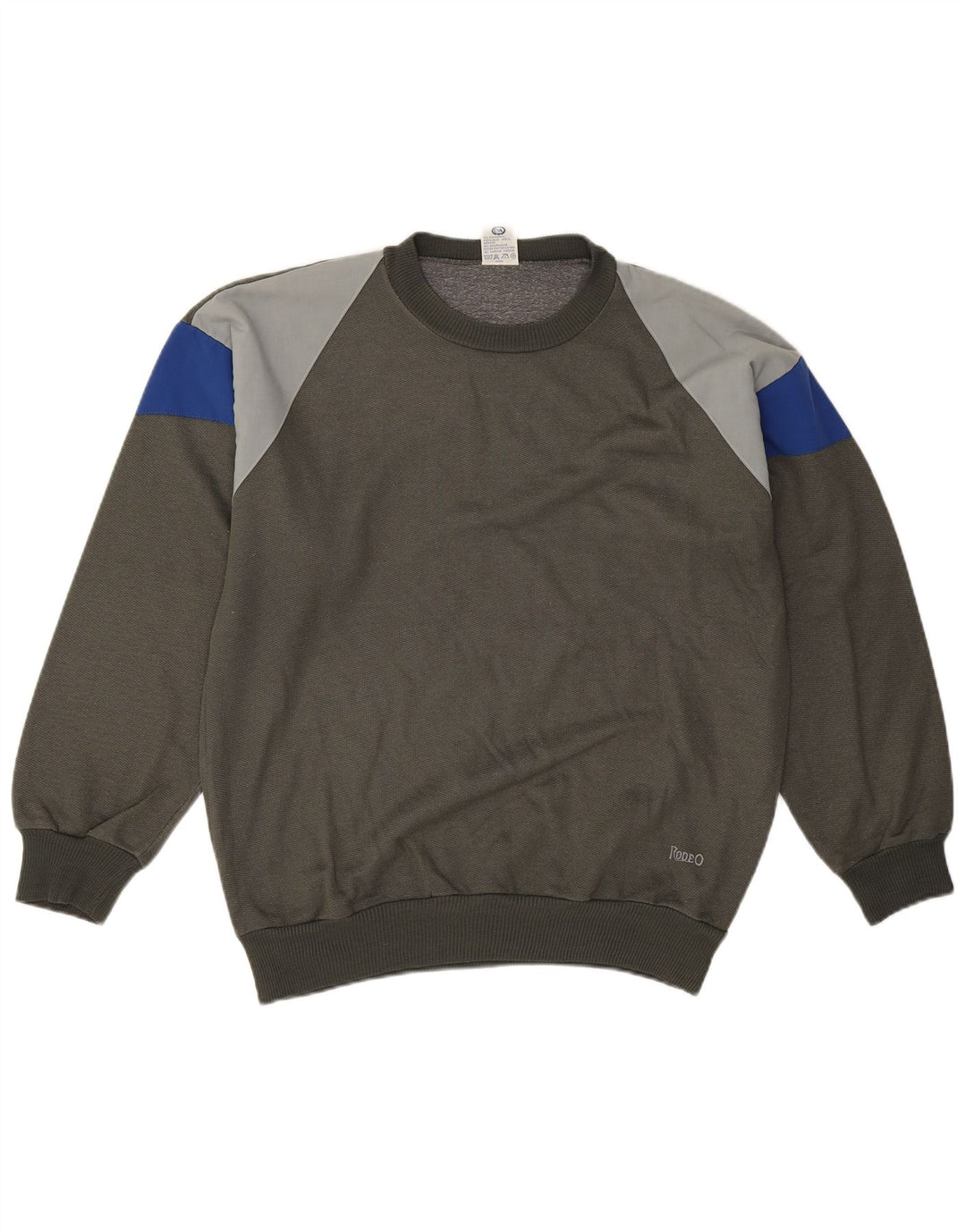 Pulover pentru bărbați Rodeo IT 50 Medium Kaki Colorblock Poliacrilic