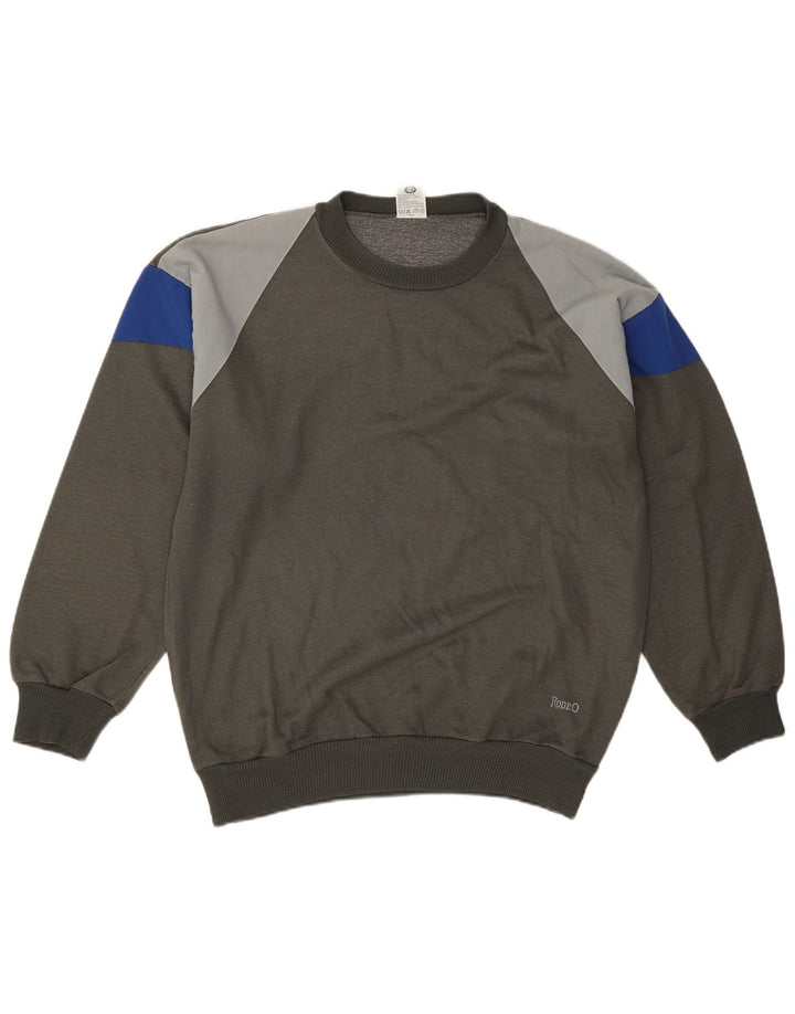 Pulover pentru bărbați Rodeo IT 50 Medium Kaki Colorblock Poliacrilic