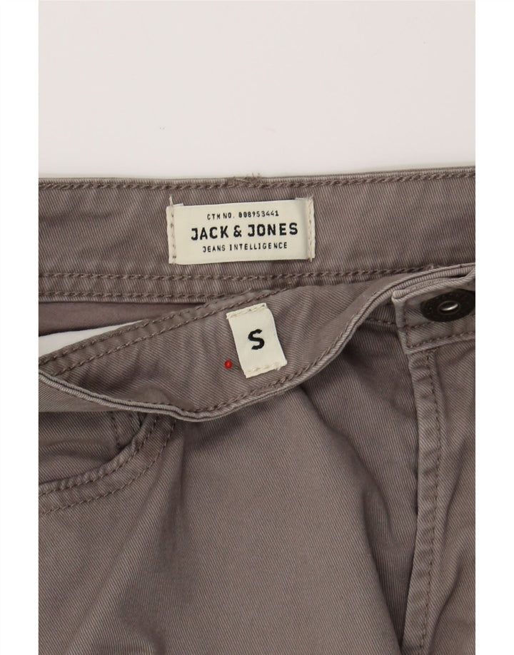 JACK & JONES Mens Casual Shorts Small W29  Grey Cotton Classic Vintage Jack & Jones and Second-Hand Jack & Jones from Messina Hembry 