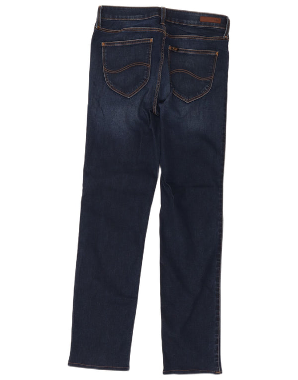 Blugi Lee Marion drepte pentru femei W31 L31 bumbac albastru