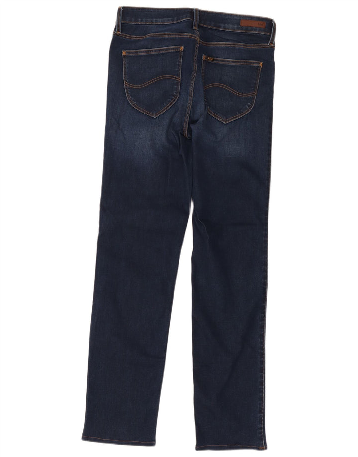 Blugi Lee Marion drepte pentru femei W31 L31 bumbac albastru