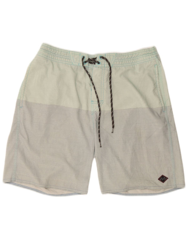 Pantaloni scurți de înot Rip Curl pentru bărbați, verde mediu, color block