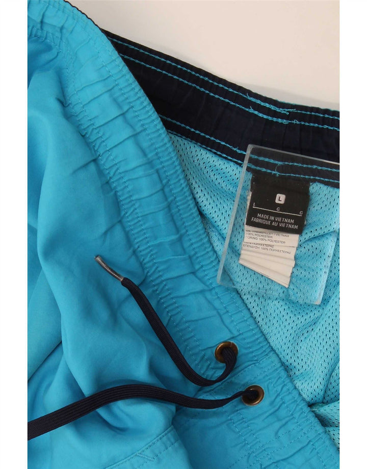 Pantaloni scurți de înot grafic Nike pentru bărbați, mari, albastru, poliester