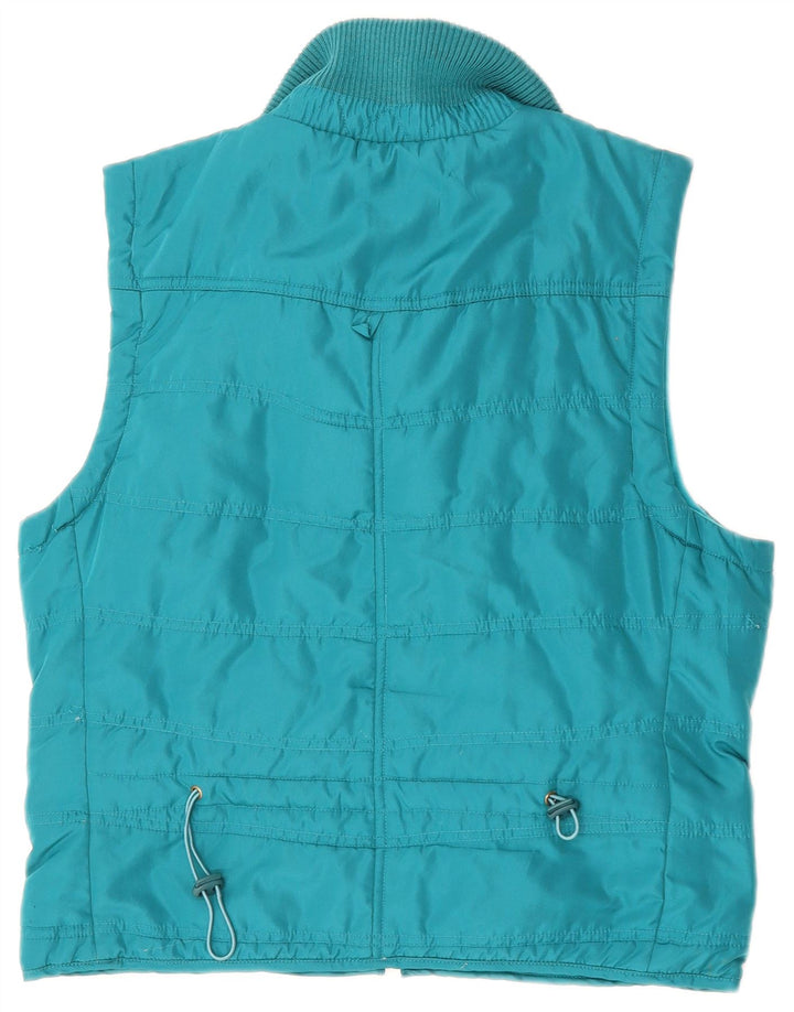 Gilet căptușit supradimensionat pentru femei SASHA UK 8 Small Blue Poliester