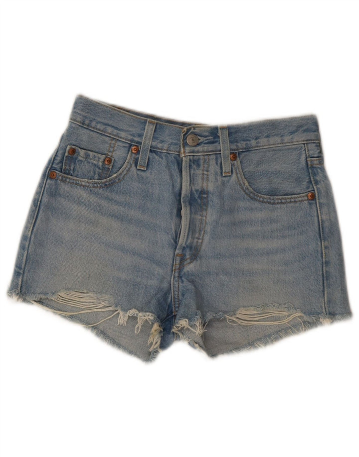 Pantaloni scurți Levi's 501 Denim W24 XS Albastru