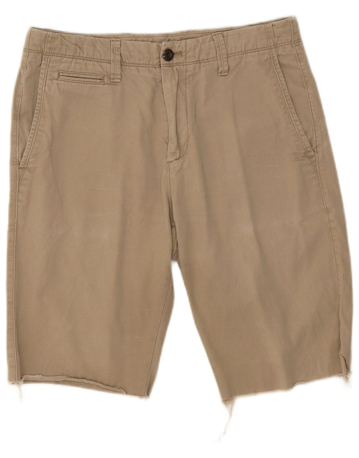 Pantaloni scurți chino pentru bărbați Gap W30, bumbac mediu kaki