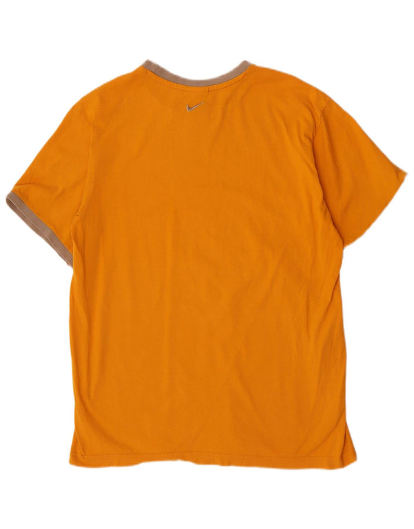Tricou grafic Nike pentru băieți Top 13-14 ani XL bumbac portocaliu