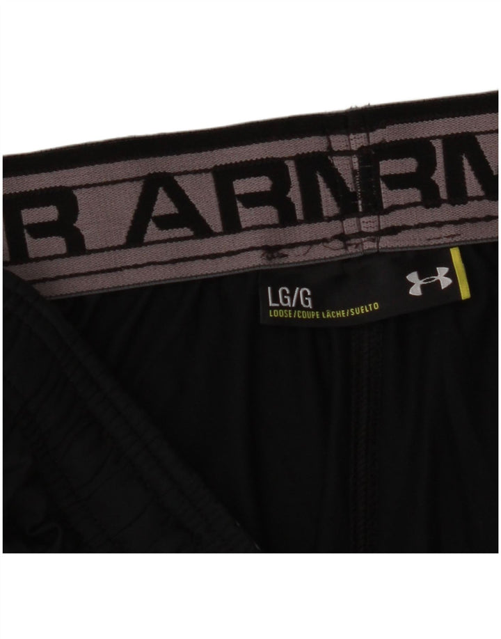 Pantaloni scurți sport pentru bărbați UNDER ARMOUR, mari, negri