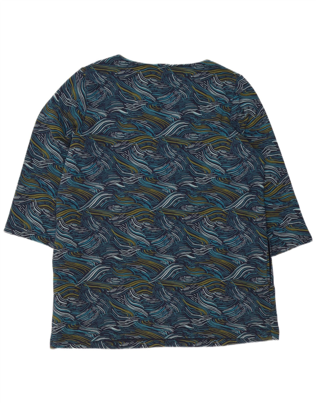 SEASALT CORNWALL Rochie schimbătoare pentru femei cu model abstract UK 16 mare albastru