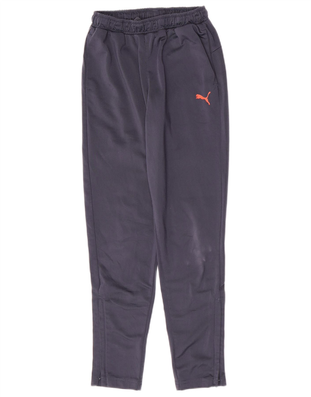 Pantaloni de trening Puma pentru baieti 11-12 ani poliester bleumarin