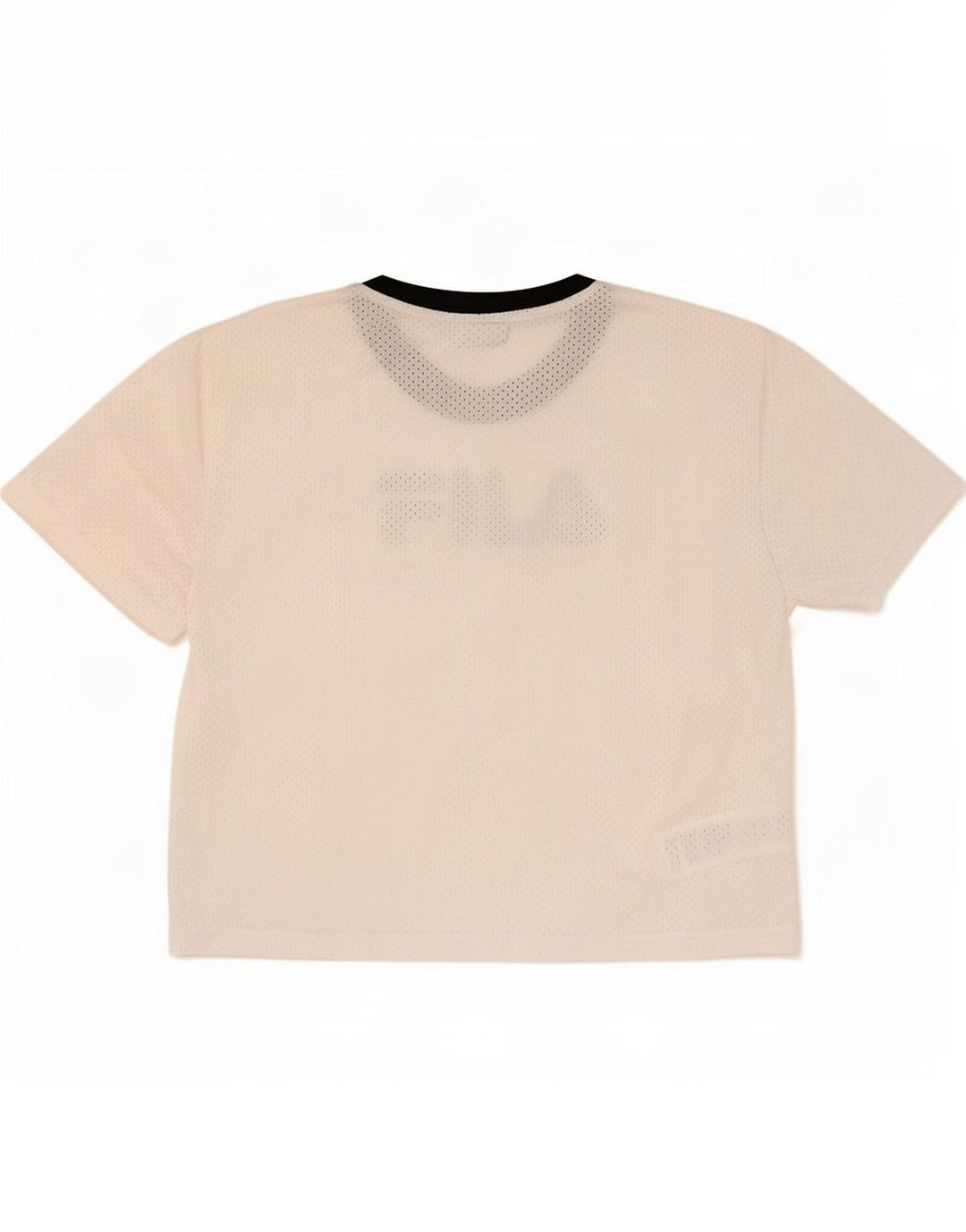 Tricou cu grafic Fila pentru femei Top UK 16 Poliester alb mare