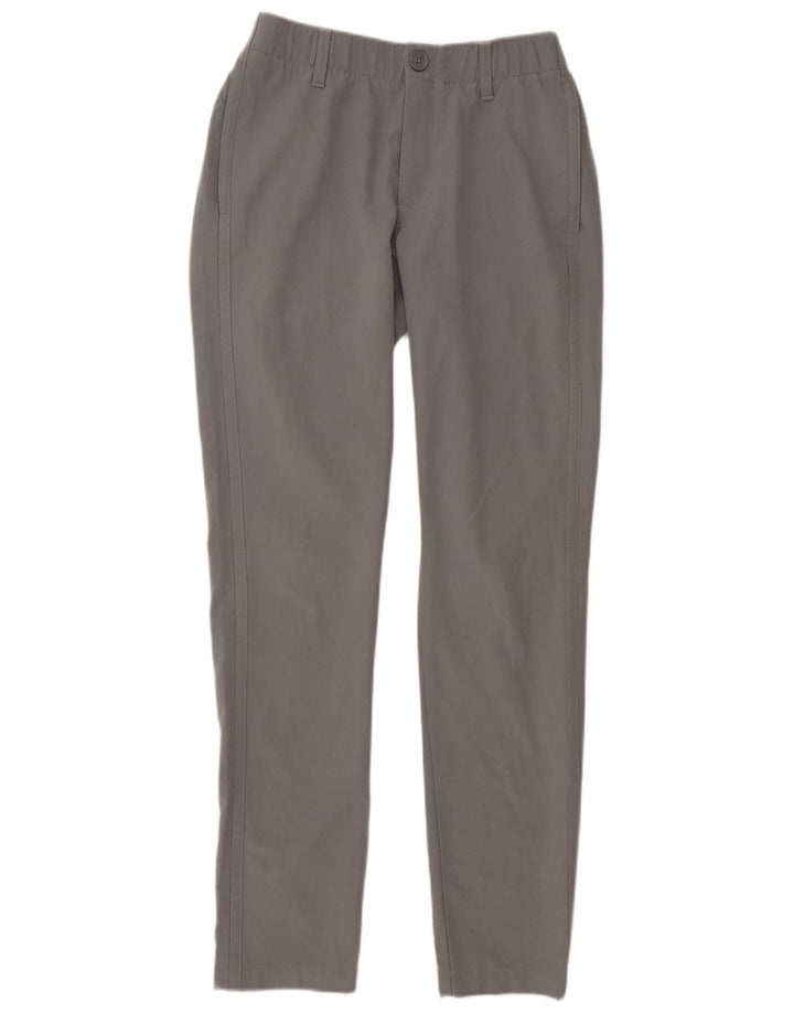 Pantaloni chino slim pentru bărbați Under Armour W30 L32 poliester gri