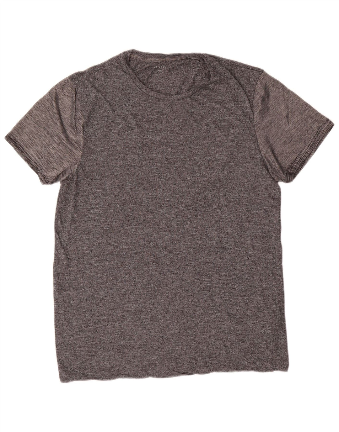 ALL SAINTS Tricou pentru bărbați Top mare, gri, viscoză