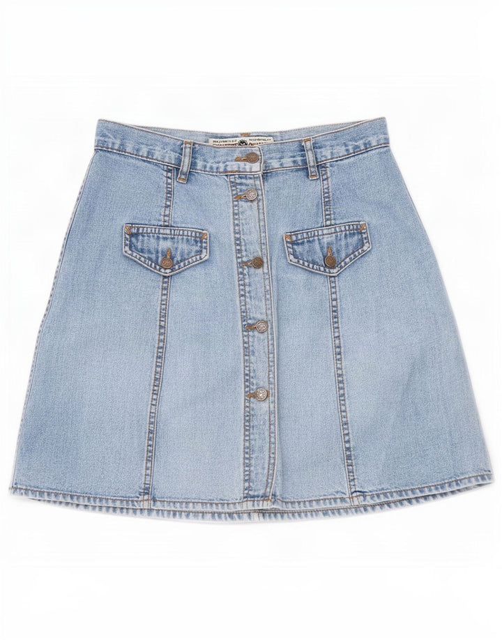 Fusta de blugi vintage pentru femei W28 Medium Blue