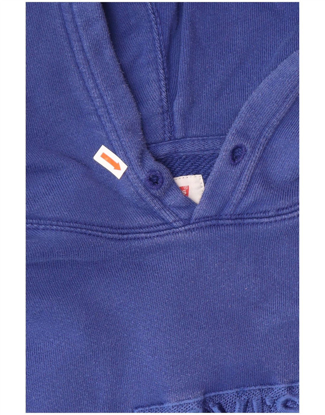 Pulover Levi's pentru bărbați cu capota, albastru mediu, bumbac