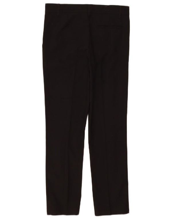 Marks & Spencer pantaloni chino drepti pentru băieți 12-13 ani W30 L27 negru