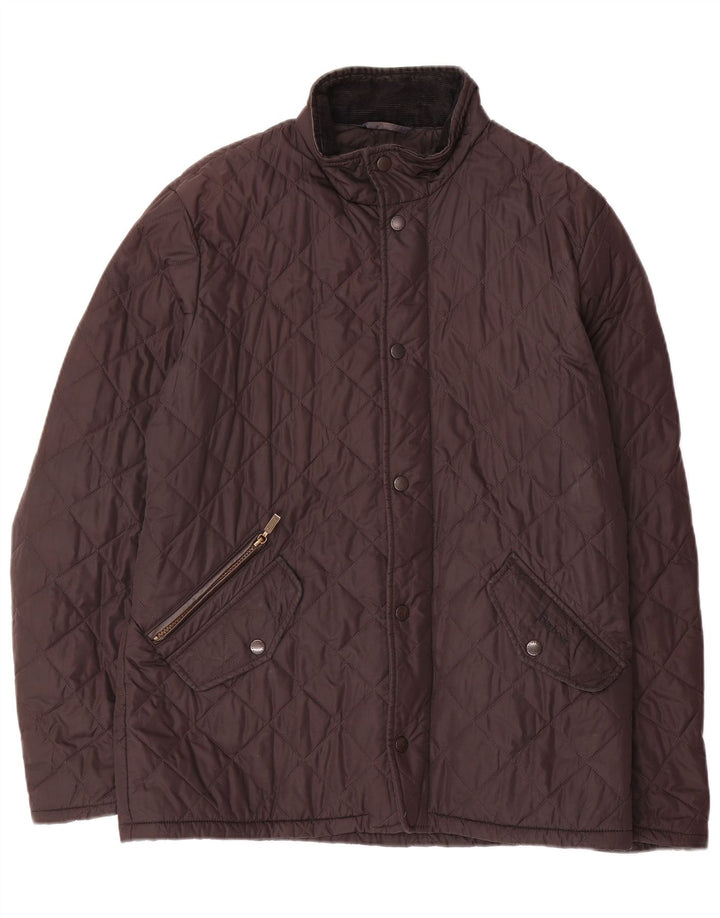 Jachetă matlasată pentru bărbați BARBOUR UK 36 Poliester negru mic