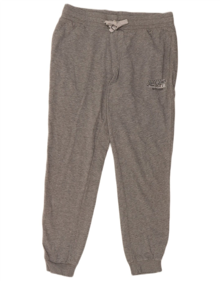 Jack & Jones Pantaloni de trening pentru bărbați Joggeri mari, gri