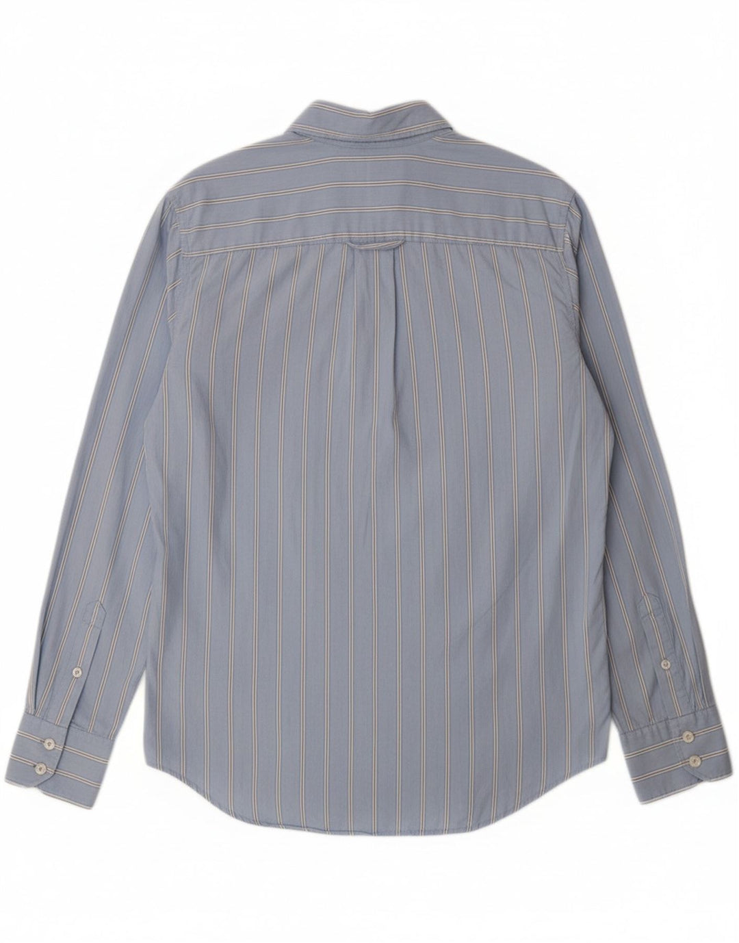 MOSSIMO Mens Shirt Medium Blue Striped Cotton