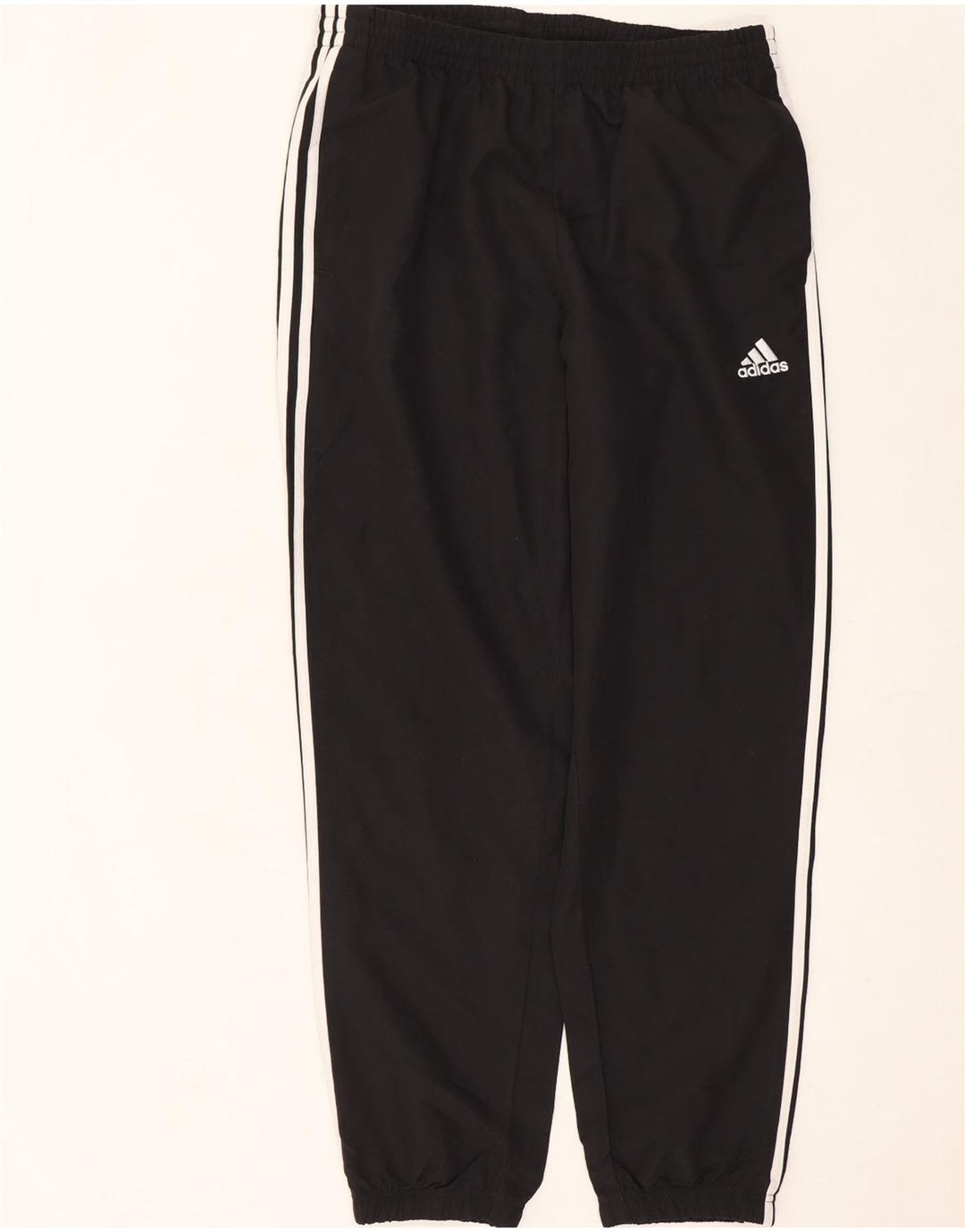 Pantaloni de trening pentru bărbați Adidas Pantaloni de jogging, mari, negru, poliester