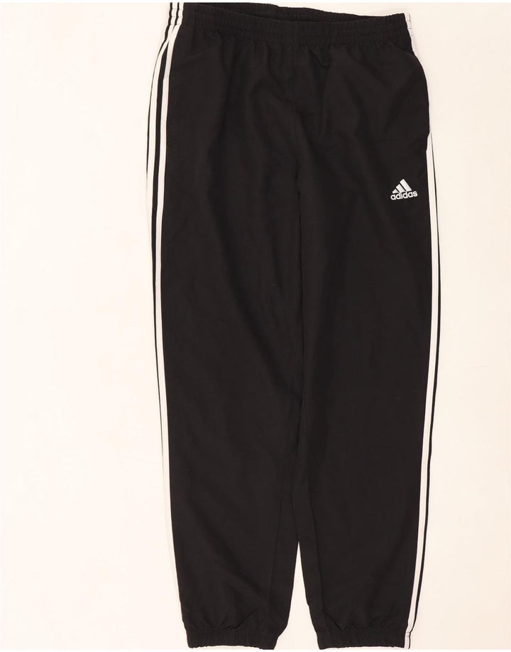Pantaloni de trening pentru bărbați Adidas Pantaloni de jogging, mari, negru, poliester