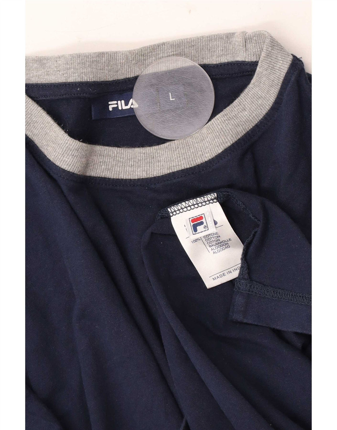 Tricou Bărbați Fila Top Mare Bumbac Bleumarin