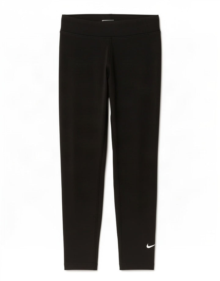 Leggings pentru femei Nike UK 10 mic bumbac negru