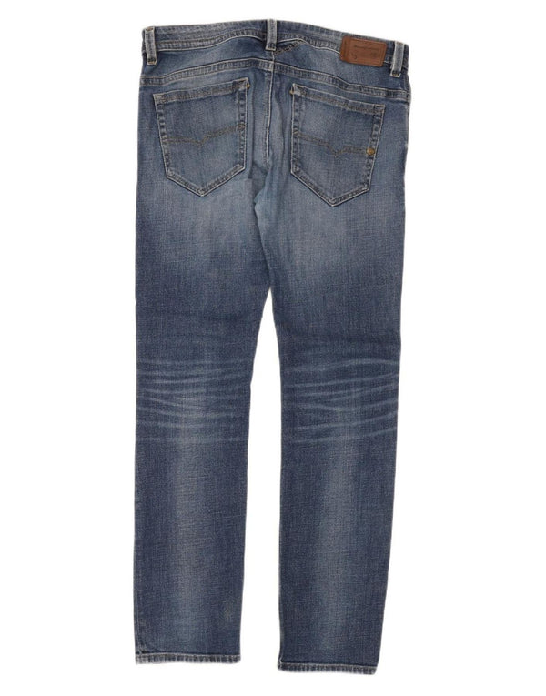 Diesel pentru bărbați Thavar blugi skinny distressed slim W34 L32 bumbac albastru