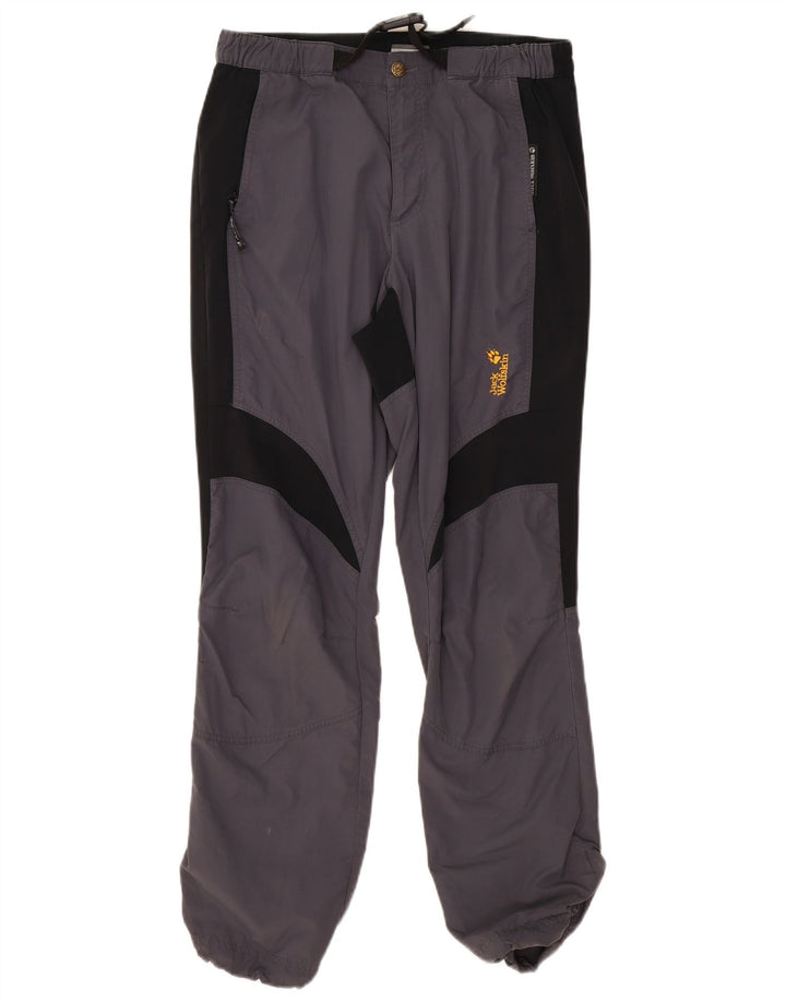 Pantaloni de jogging pentru bărbați Jack Wolfskin Pantaloni casual Mediu L30 L30 Gri Colorblock