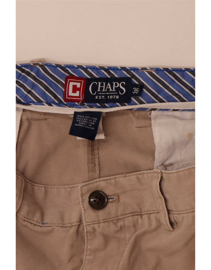 Pantaloni scurți cargo pentru bărbați Chaps W36, mare, bej, bumbac