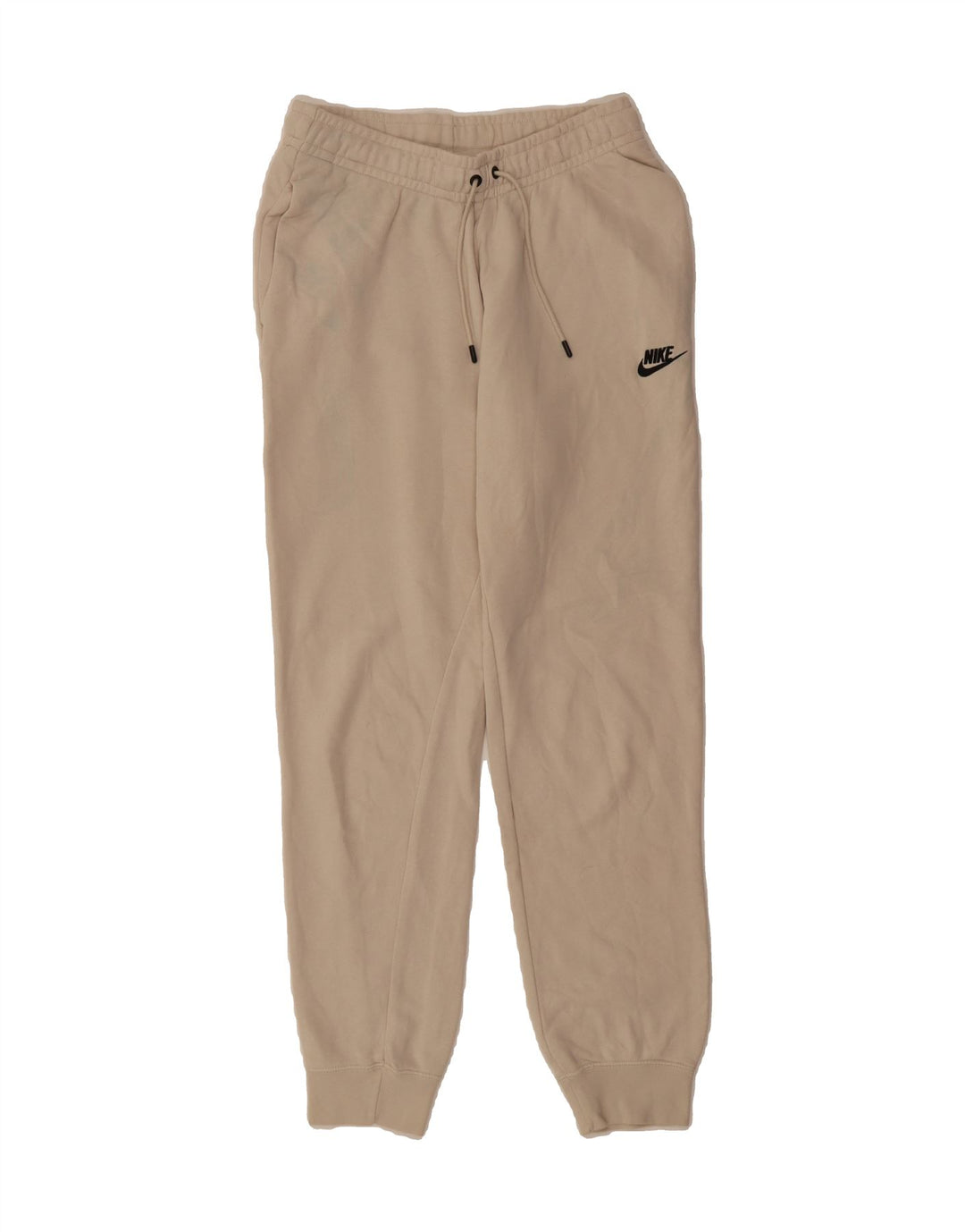 NIKE Mens Tracksuit Trousers Joggers Small  Beige Cotton Vintage Nike and Second-Hand Nike from Messina Hembry 