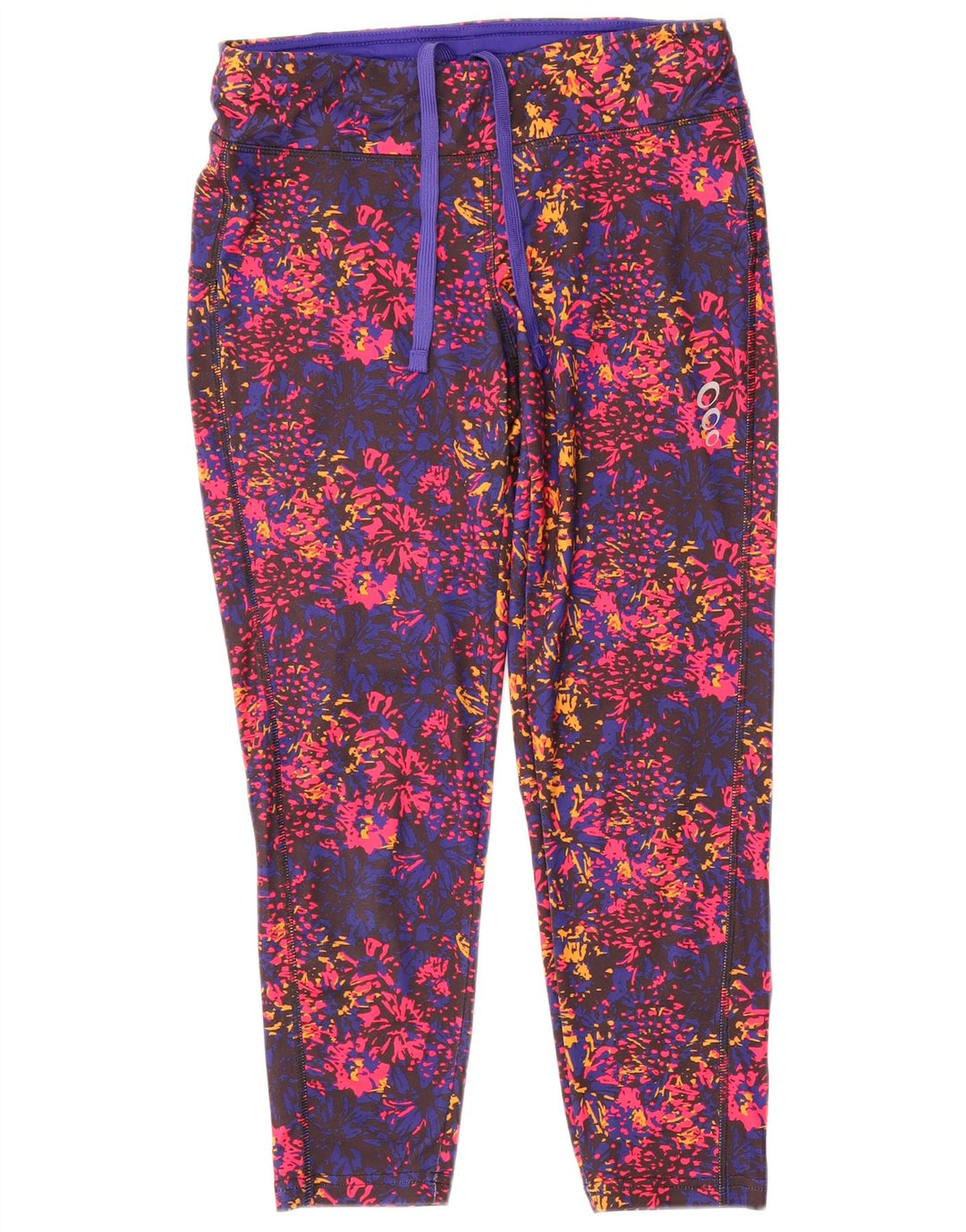 Leggings pentru femei Crivit UK 14/16 Poliester floral multicolor mediu