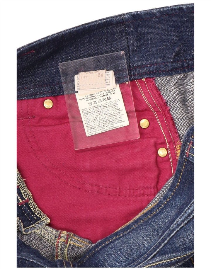 DIESEL Blugi Bootcut pentru Damă W26 L29 Bumbac Albastru