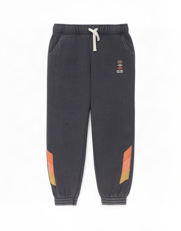 Pantaloni de trening pentru femei Rip Curl Pantaloni de jogging UK 10 Small Gri Colorblock