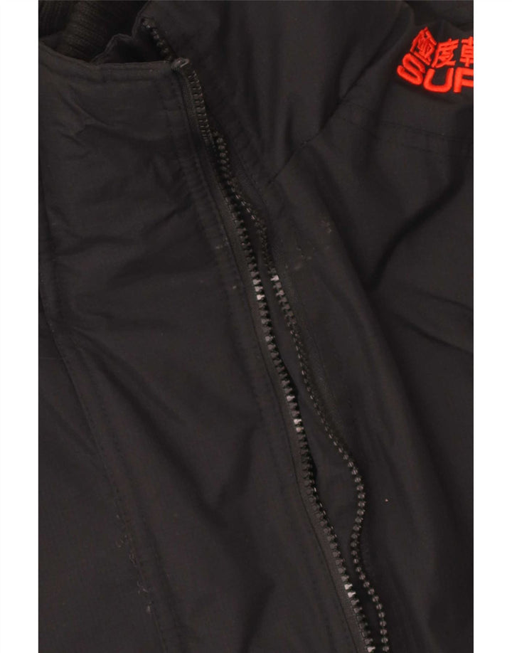 Jachetă Windbreaker pentru femei Superdry UK 18 XL Nylon negru