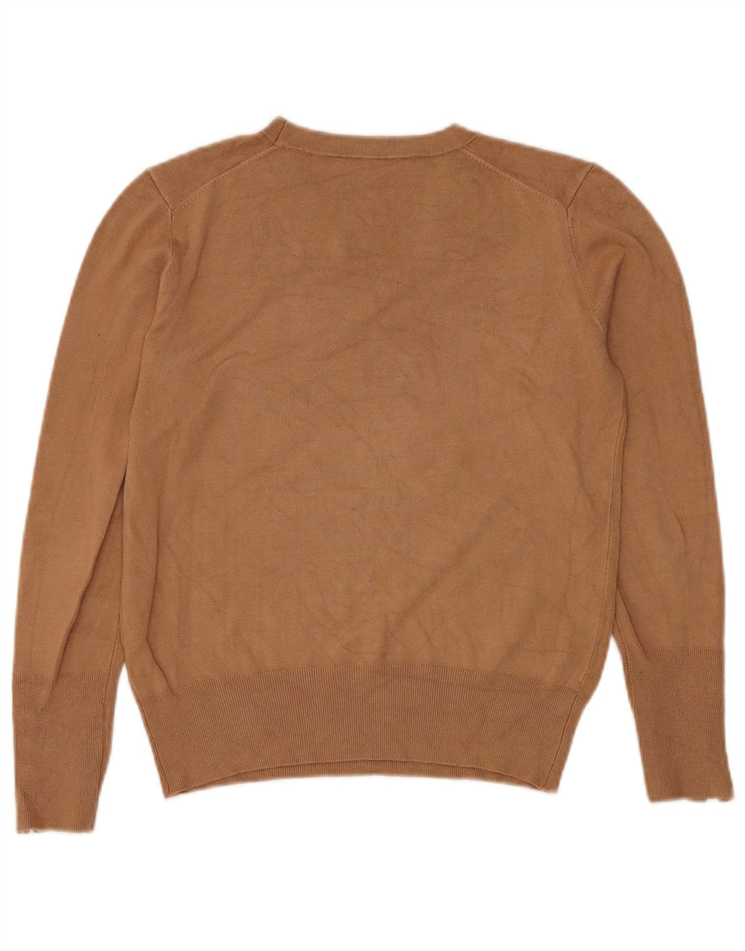 Pulover pentru damă Zara, cu gât turnut, maro mediu, UK 14