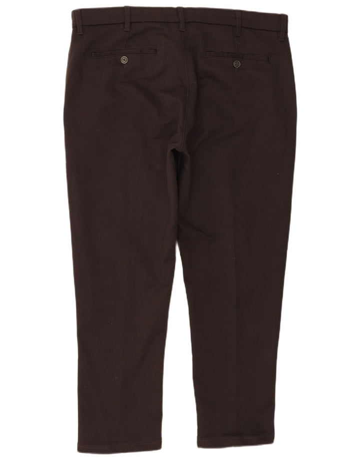 Pantaloni chino slim pentru bărbați Marks & Spencer L38 L29 bumbac gri