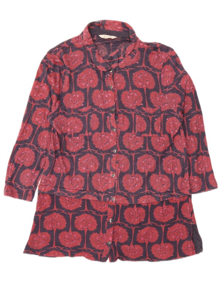 Bluză cămașă cu paragate pentru femei White Stuff UK 14 mare bleumarin