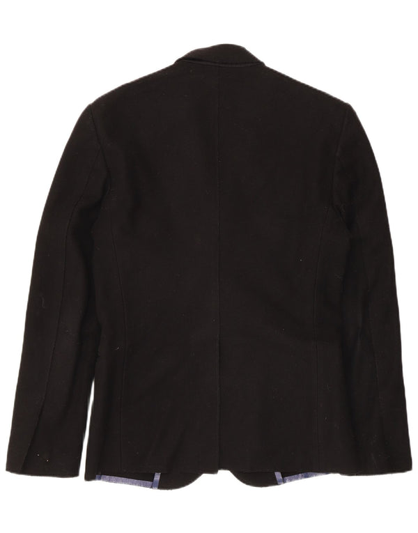 Costume National Mens Blazer Jacket IT 44 XS Lână Neagră