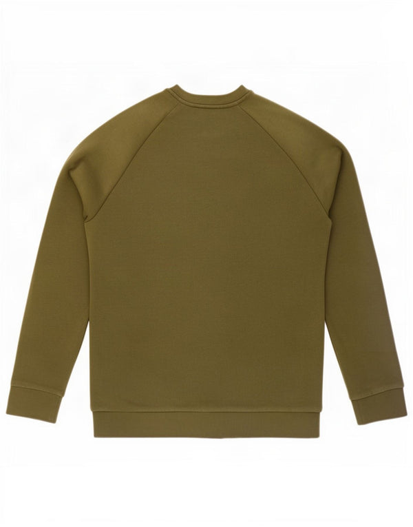 Hanorac pentru bărbați Adidas Jumper Medium Kaki Bumbac