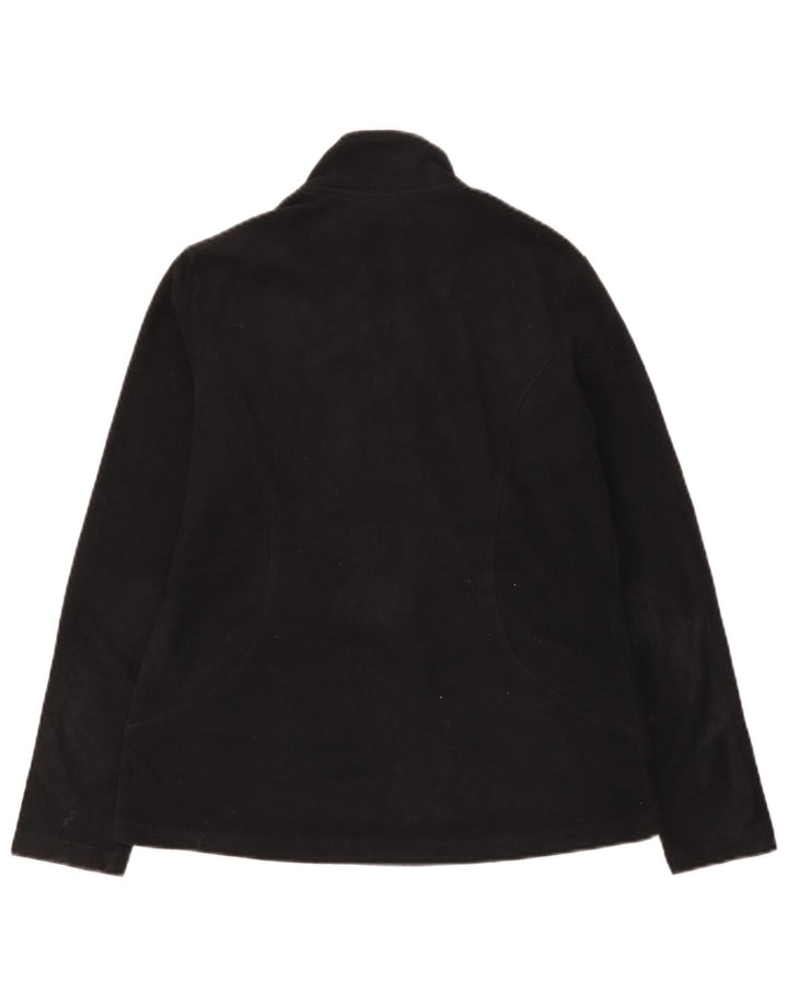 Jachetă fleece pentru femei Marks & Spencer UK 12 Poliester mediu negru