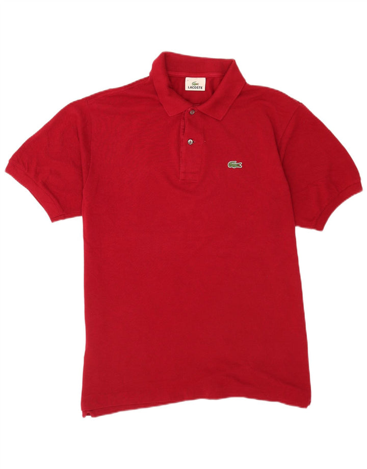 Tricou polo Lacoste pentru bărbați, mărimea 5, bumbac roșu mare