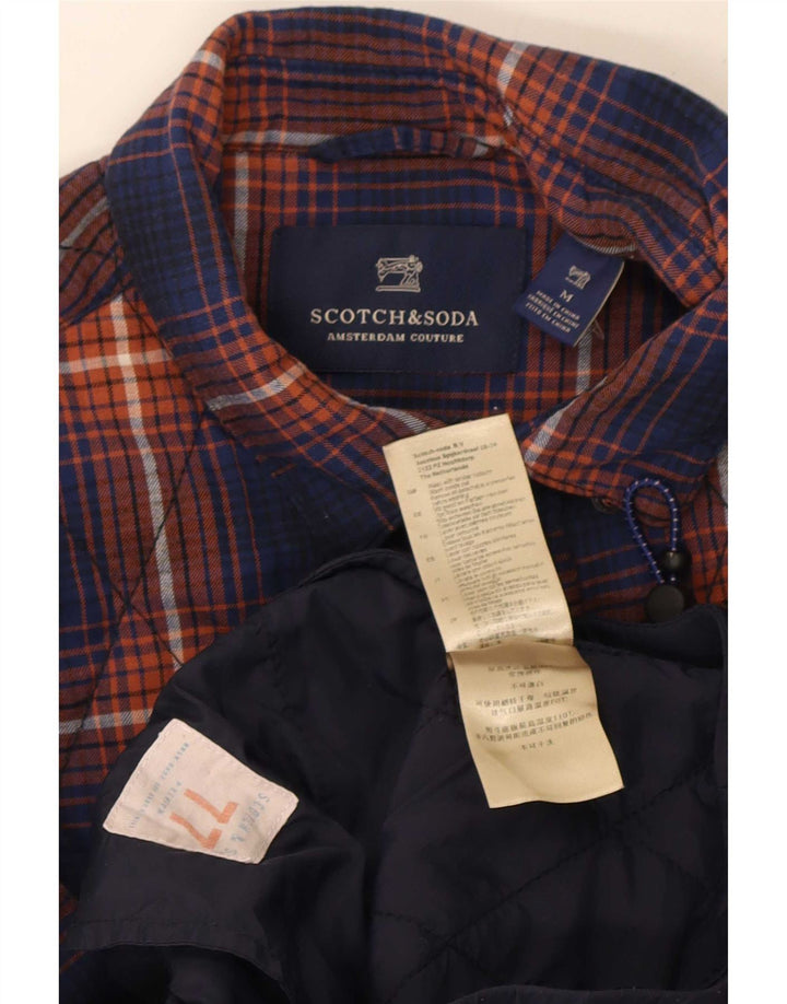 Cămașă de flanel Lumberjack pentru bărbați Scotch & Soda, carouri medii, multicolore
