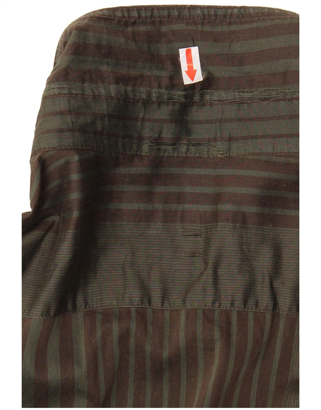 Cămașă Trussardi Jeans pentru bărbați, bumbac cu dungi kaki 3XL