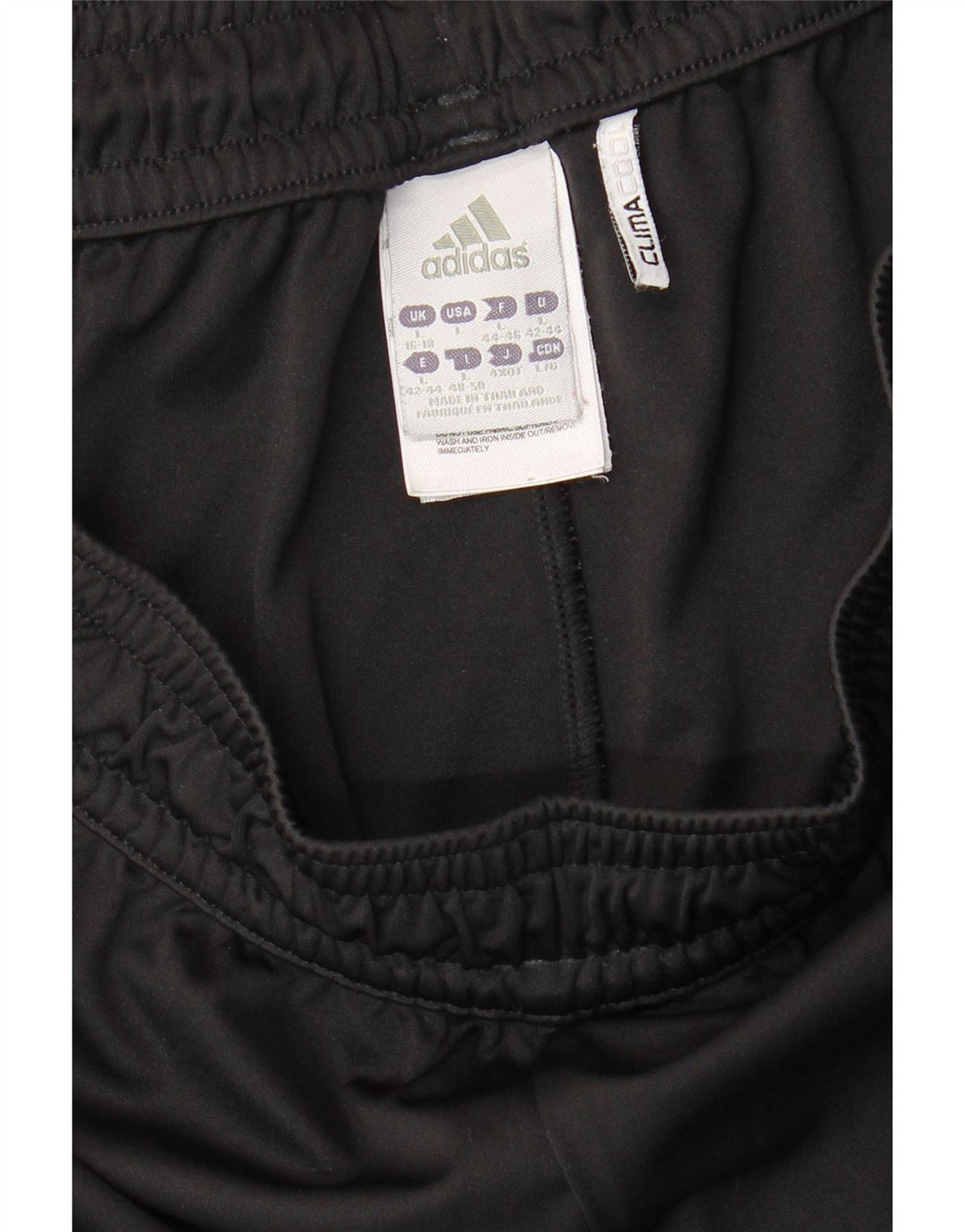 Pantaloni scurți sport Climacool ADIDAS pentru femei Marea Britanie 16/18, mare, negru, color block