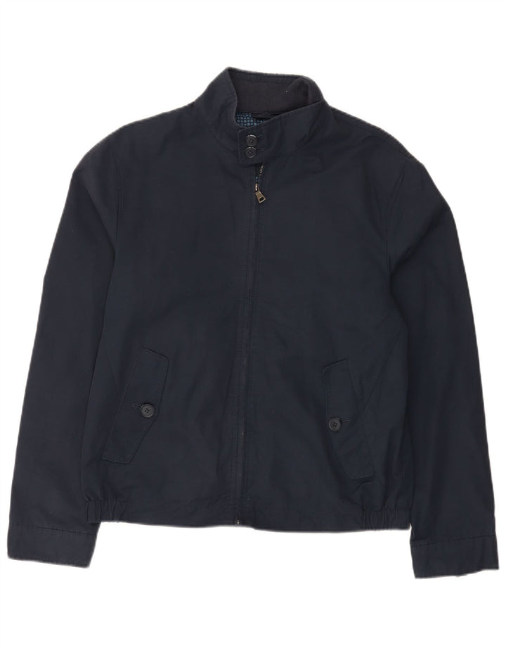MARKS & SPENCER Jachetă Bomber pentru bărbați UK 36 mic Bumbac bleumarin