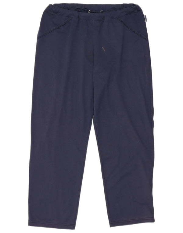 Pantaloni de trening Champion pentru femei UK 18 XL Bleumarin Poliester